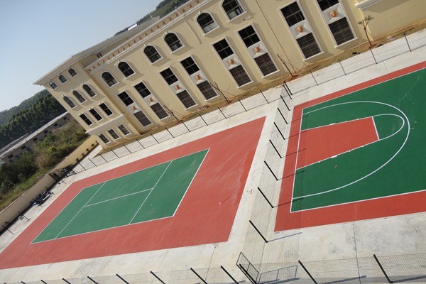 洞头塑胶篮球场