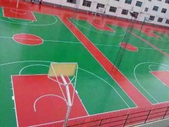 乐清塑胶篮球场单位