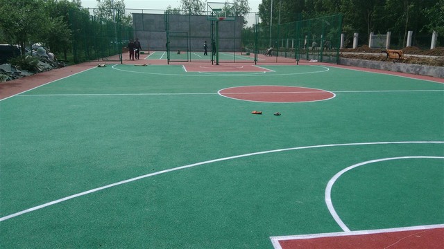 遂昌小区塑胶地面
