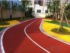 临安防滑透水路面