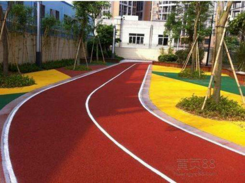 临安防滑透水路面